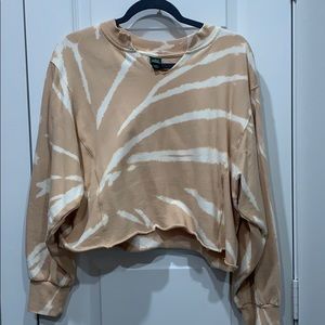 Wild Fable Cropped Tie Dye Sweatshirt